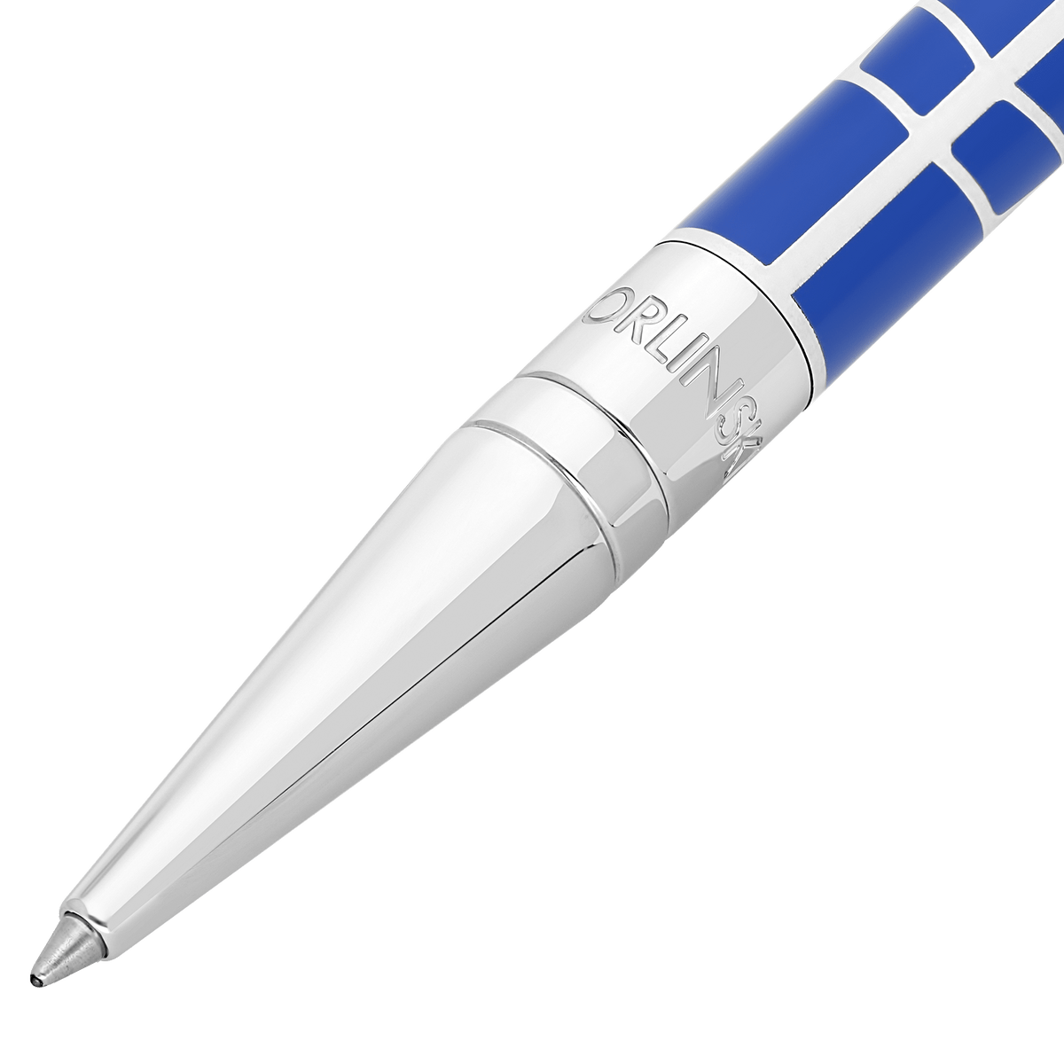 Caneta de Ponta Esferográfica D-Initial Orlinski Azul