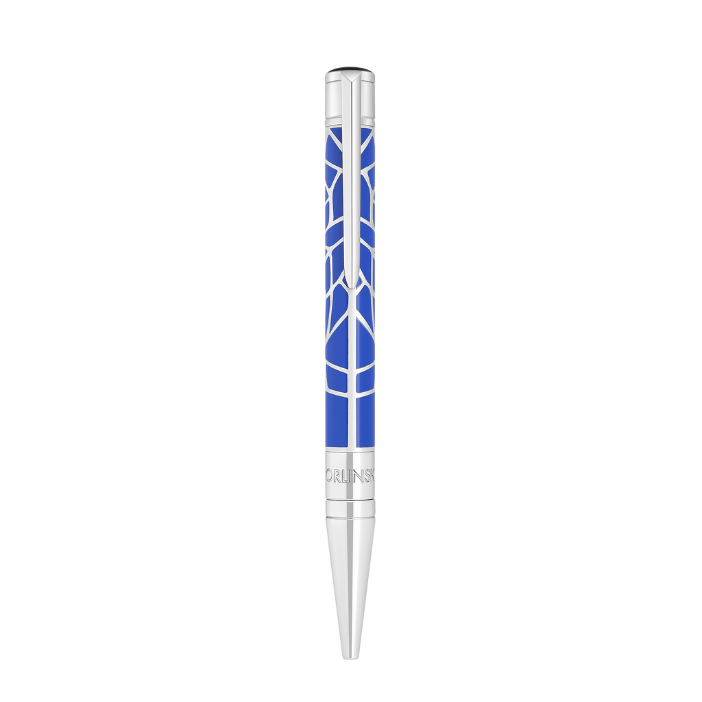 Caneta de Ponta Esferográfica D-Initial Orlinski Azul