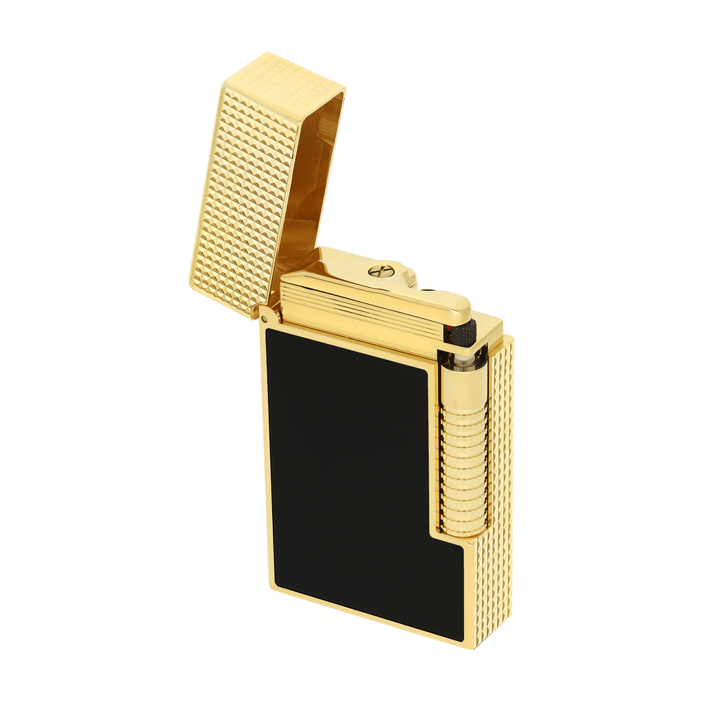 LE GRAND DUPONT LACQUERED LIGHTER GOLD
