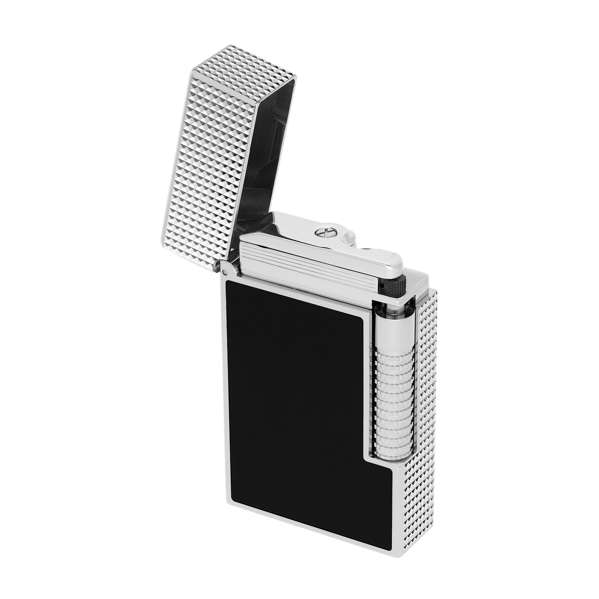 LE GRAND DUPONT LACQUERED LIGHTER SILVER