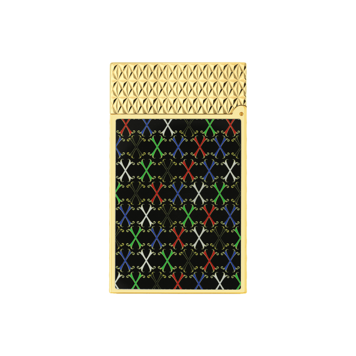 LE GRAND DUPONT LACQUERED LIGHTER FUENTE MULTICOLOR