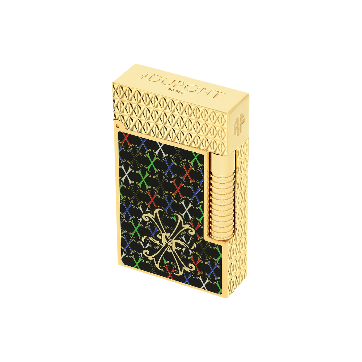 LE GRAND DUPONT LACQUERED LIGHTER FUENTE MULTICOLOR