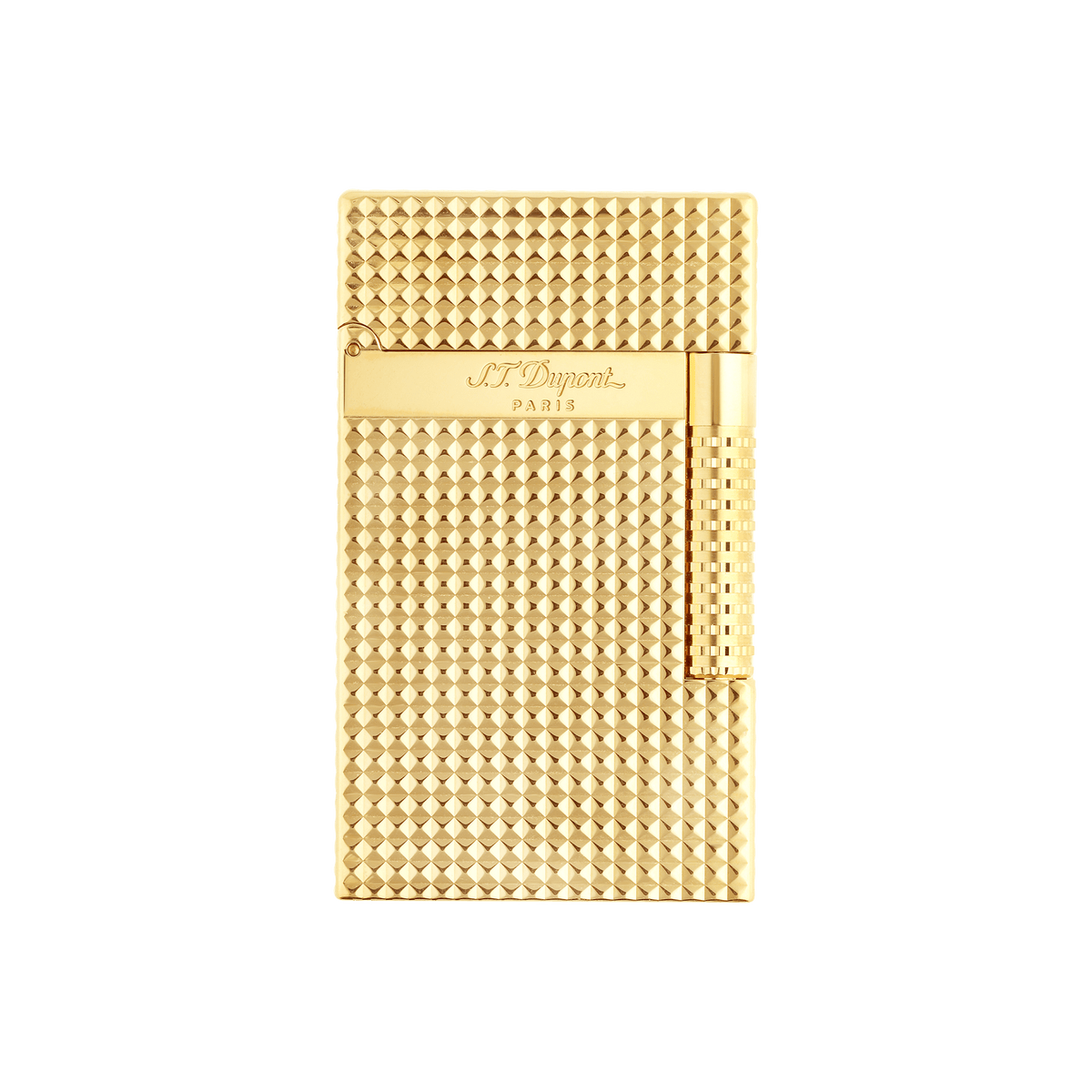 LE GRAND DUPONT DIAMOND HEAD LIGHTER GOLDEN