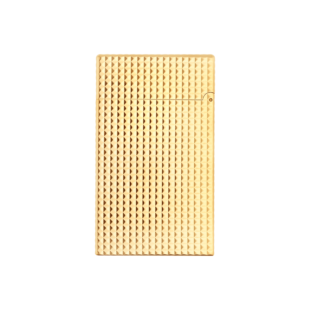 LE GRAND DUPONT DIAMOND HEAD LIGHTER GOLDEN