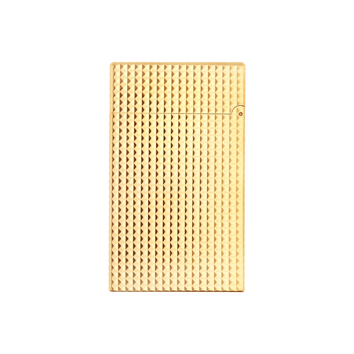 LE GRAND DUPONT DIAMOND HEAD LIGHTER GOLDEN