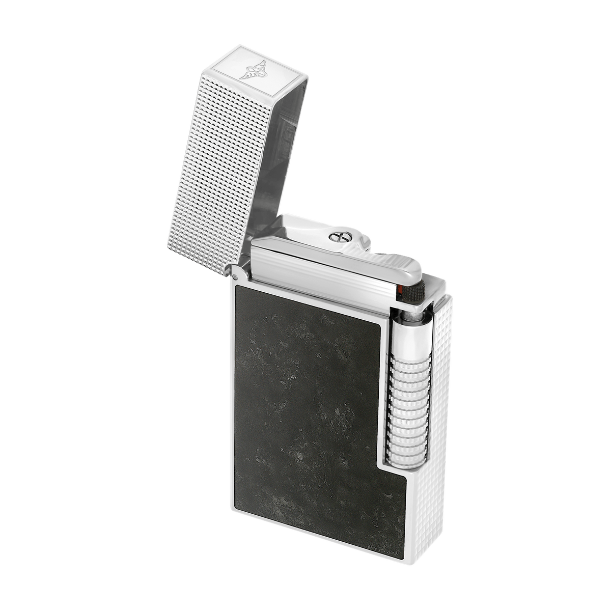 LE GRAND DUPONT LACQUERED LIGHTER SAVOIR-FAIRE POPOTE BLACK