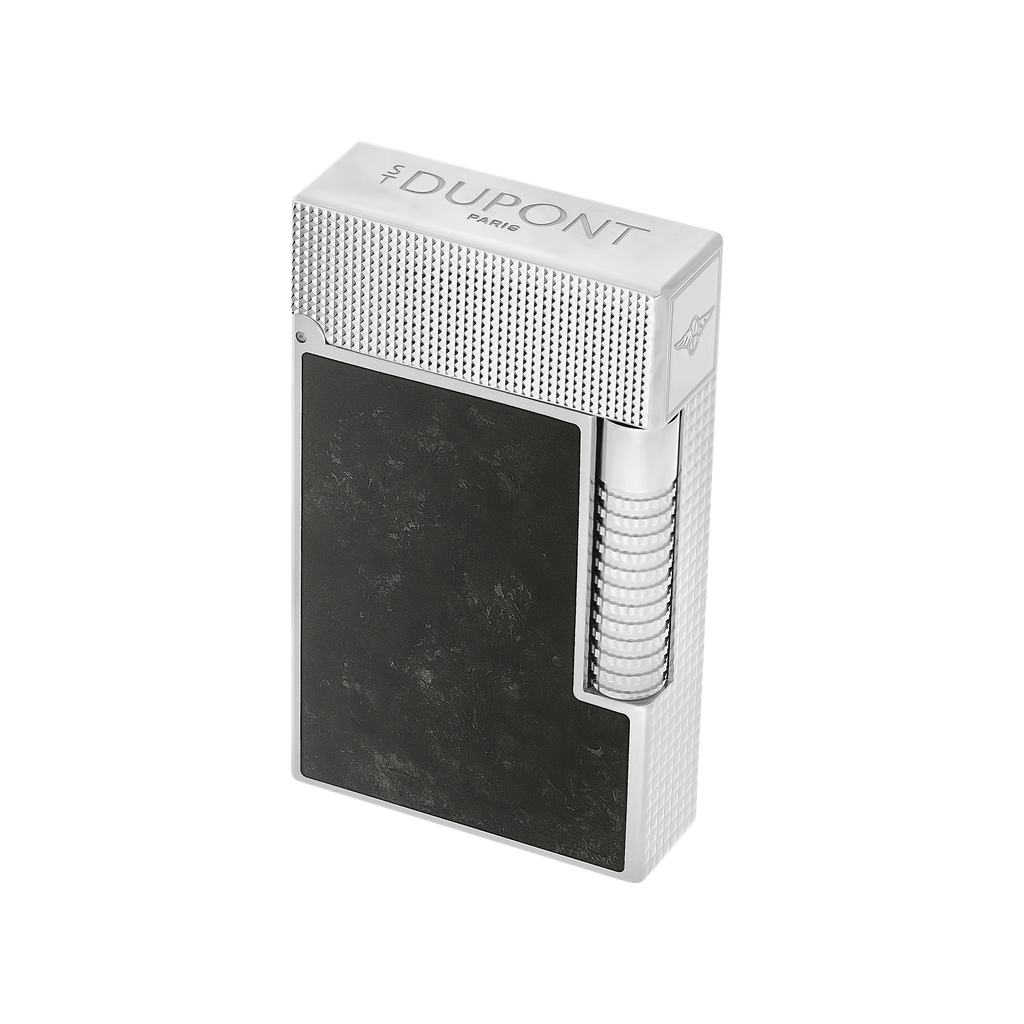 LE GRAND DUPONT LACQUERED LIGHTER SAVOIR-FAIRE POPOTE BLACK