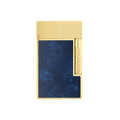 LE GRAND DUPONT LACQUERED LIGHTER SAVOIR-FAIRE POPOTE BLUE