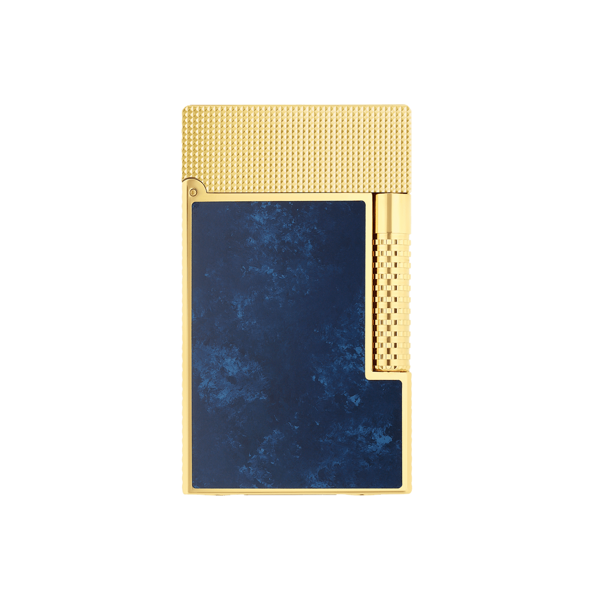 LE GRAND DUPONT LACQUERED LIGHTER SAVOIR-FAIRE POPOTE BLUE