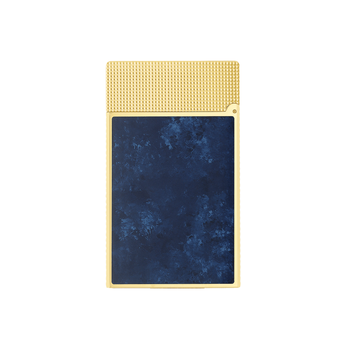 LE GRAND DUPONT LACQUERED LIGHTER SAVOIR-FAIRE POPOTE BLUE