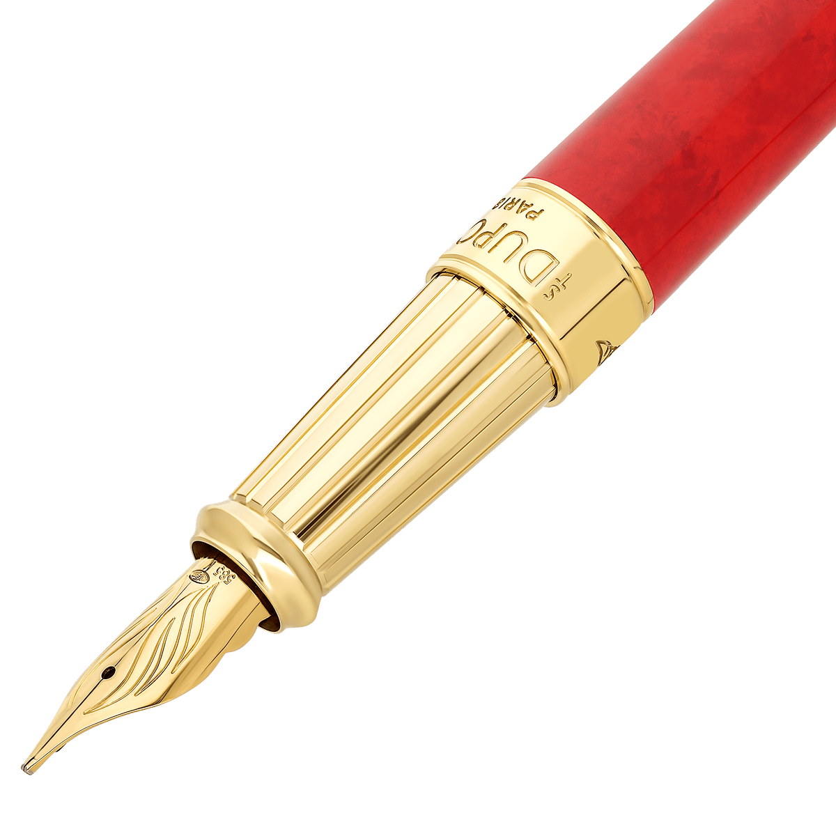 Caneta Pena Linha da Eternidade Grande Savoir-Faire Popote Vermelho