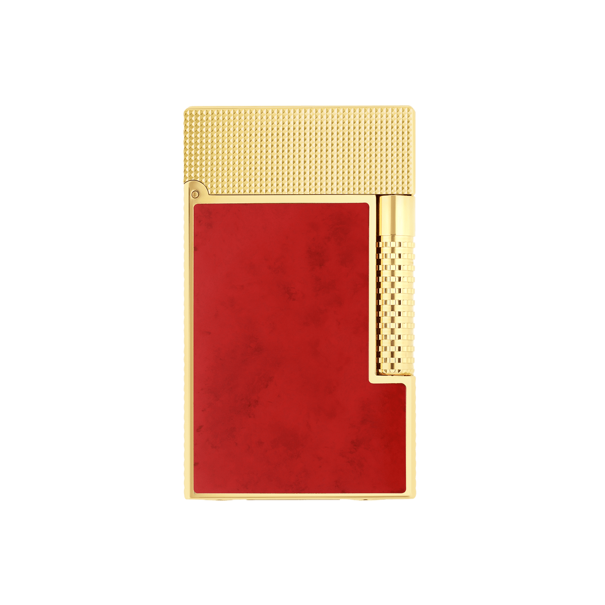 LE GRAND DUPONT LACQUERED LIGHTER SAVOIR-FAIRE POPOTE RED