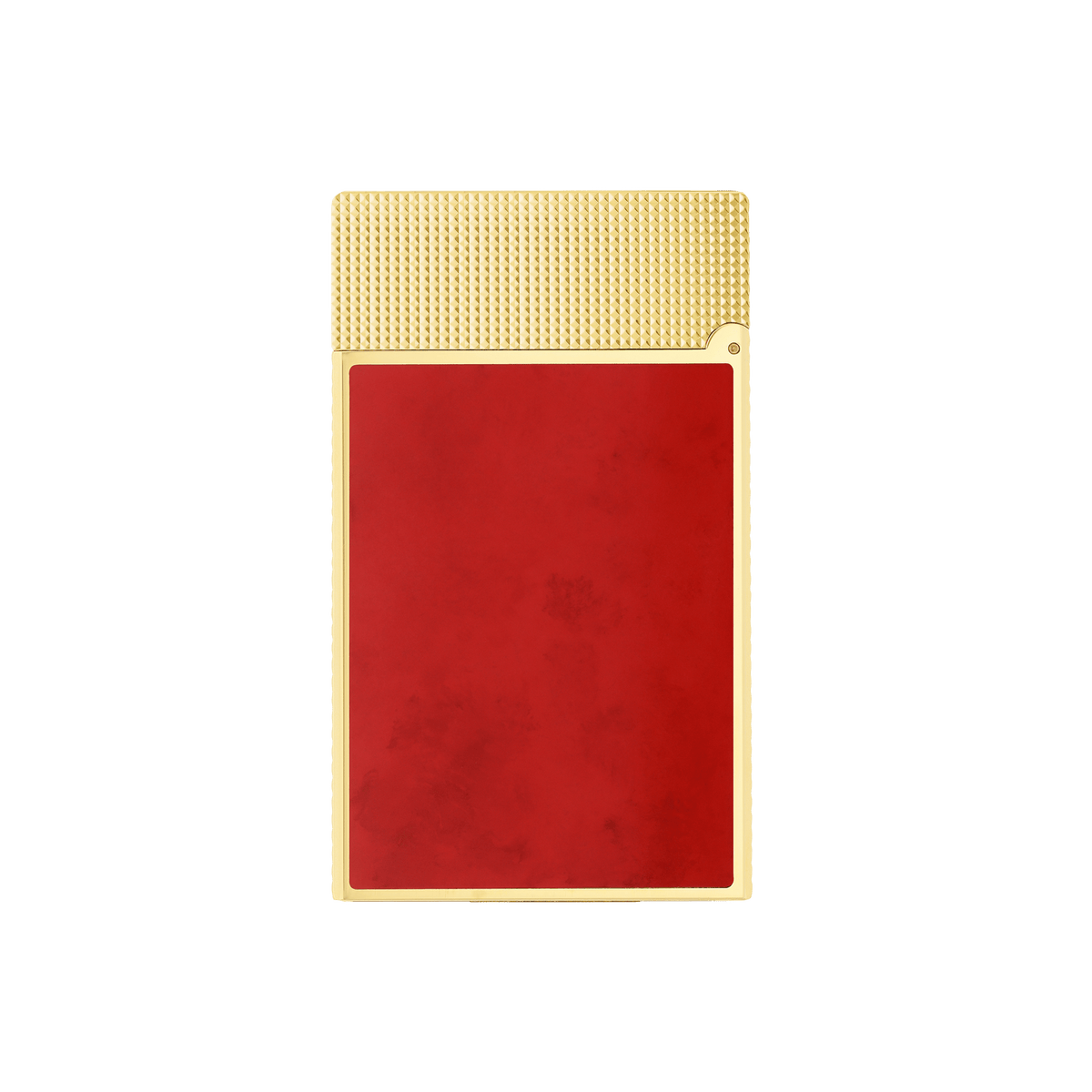 LE GRAND DUPONT LACQUERED LIGHTER SAVOIR-FAIRE POPOTE RED
