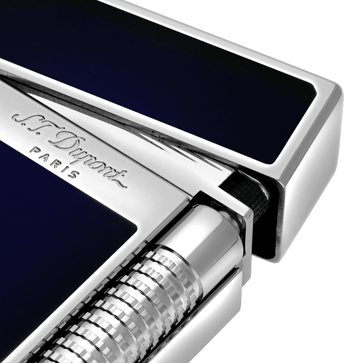 LE GRAND DUPONT LACQUERED LIGHTER DARK BLUE