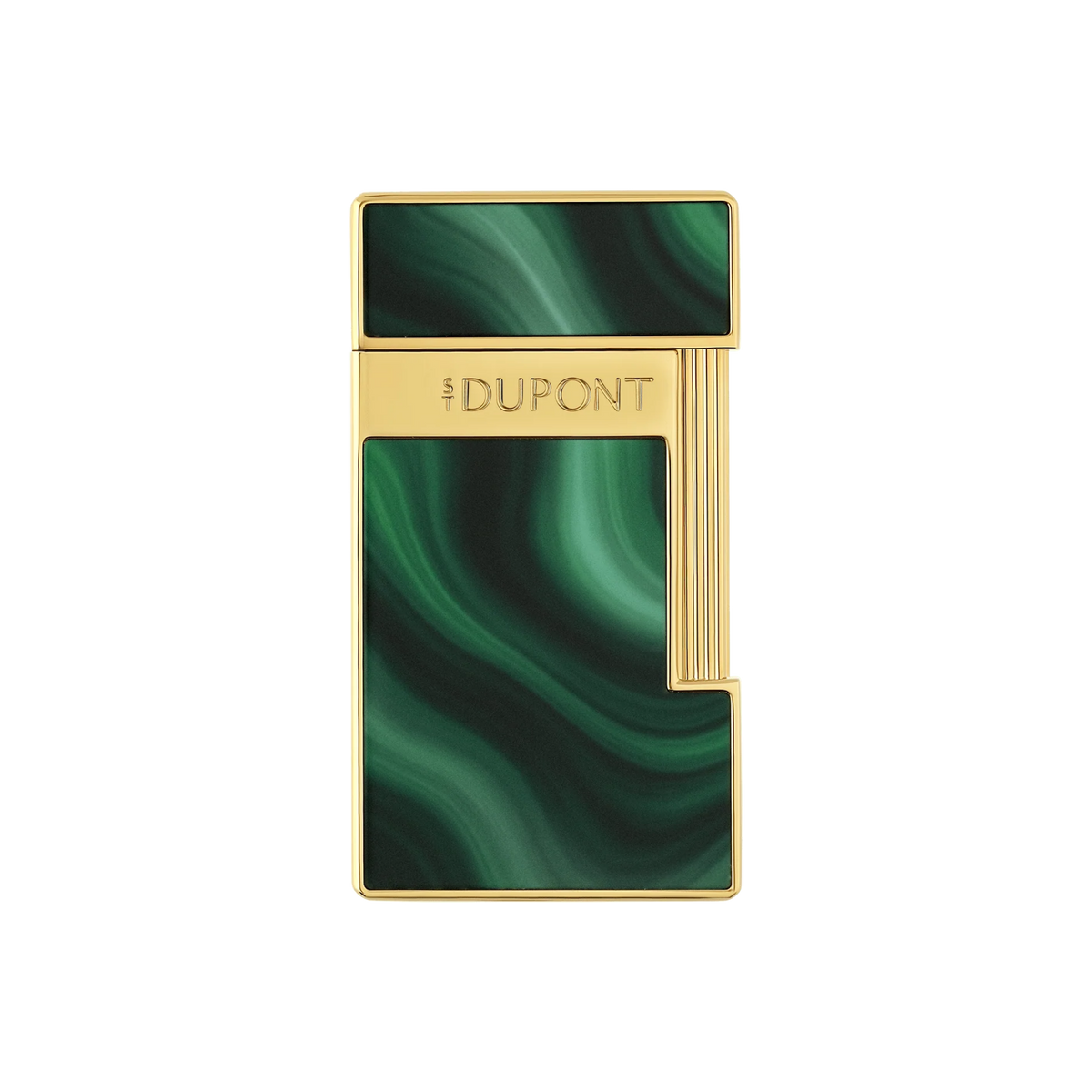 SLIMMY LACQUERED LIGHTER GÉODE GREEN