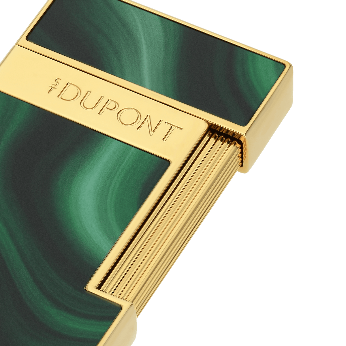 SLIMMY LACQUERED LIGHTER GÉODE GREEN