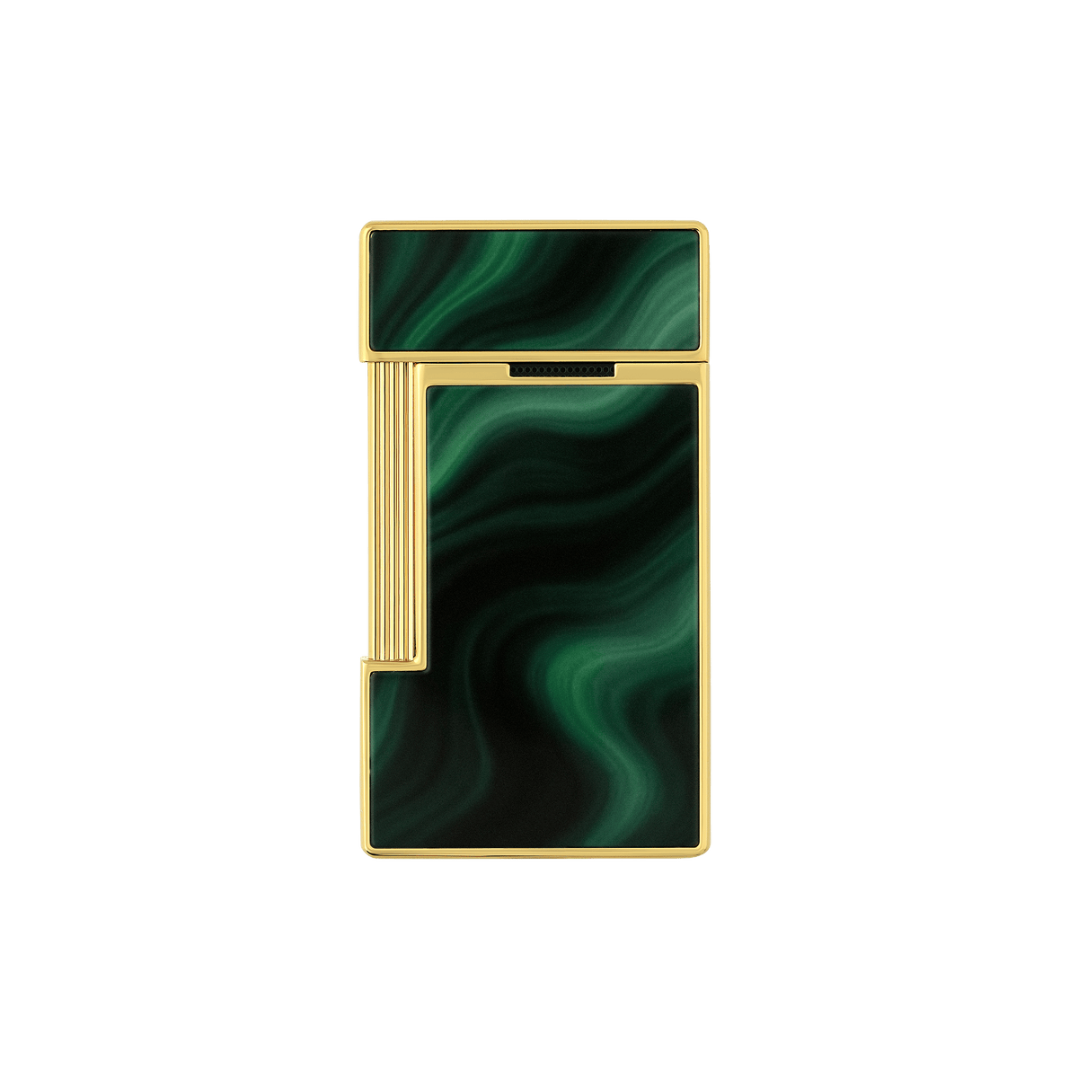 SLIMMY LACQUERED LIGHTER GÉODE GREEN