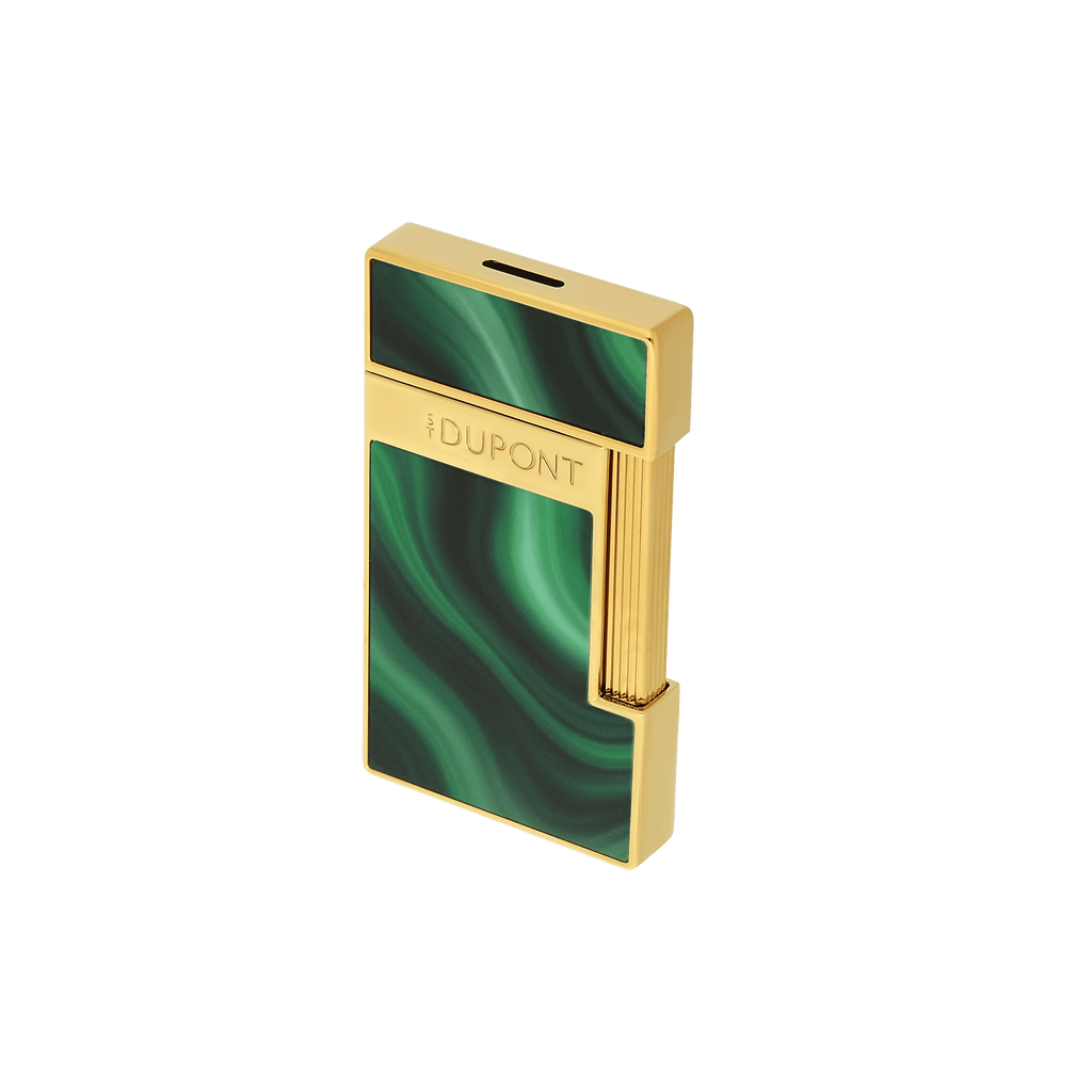 SLIMMY LACQUERED LIGHTER GÉODE GREEN