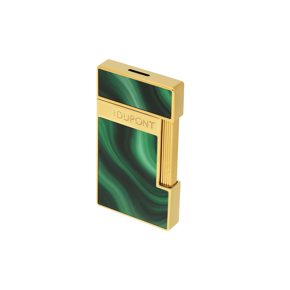 SLIMMY LACQUERED LIGHTER GÉODE GREEN