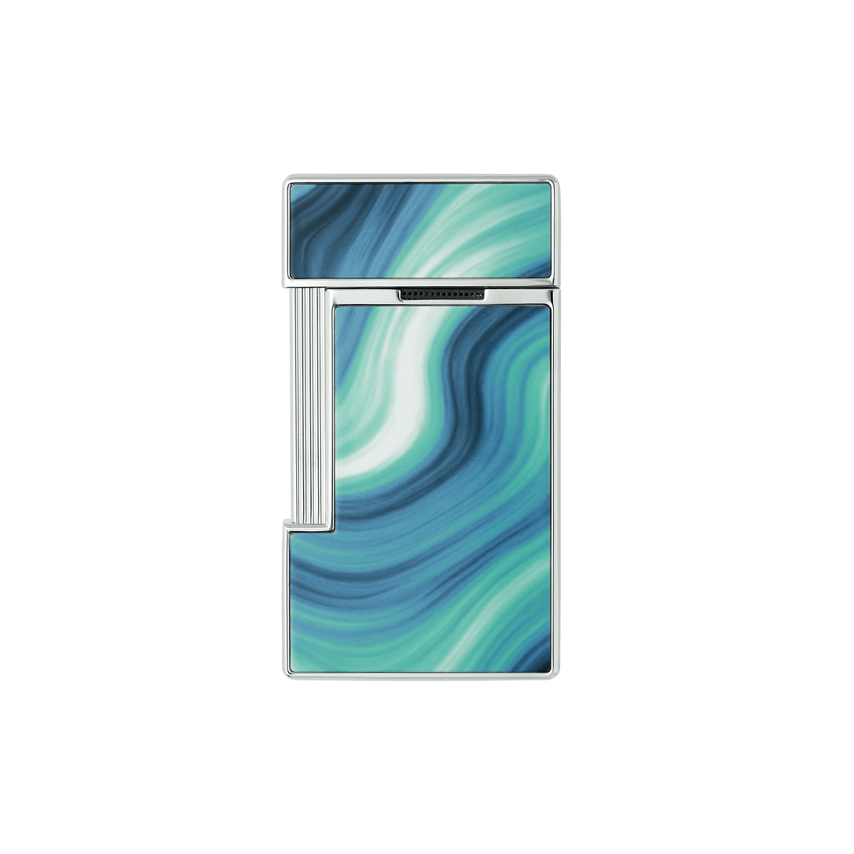 SLIMMY LACQUERED LIGHTER GÉODE BLUE