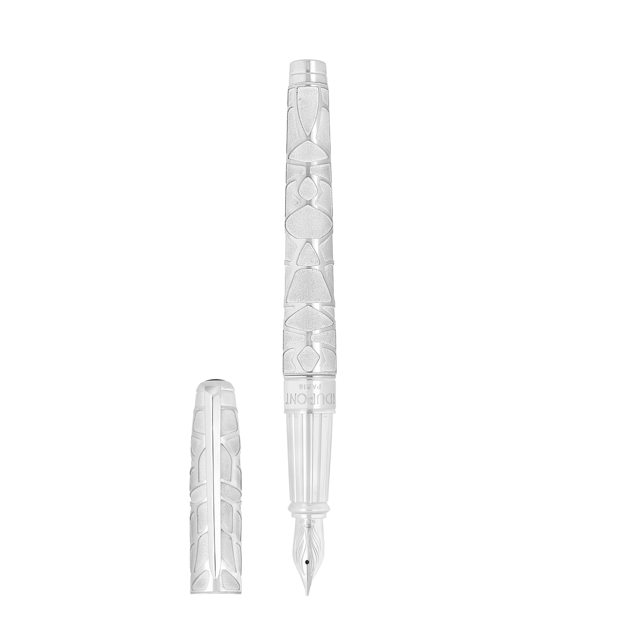 Line D Eternity Large fountain pen Orlinski Silver