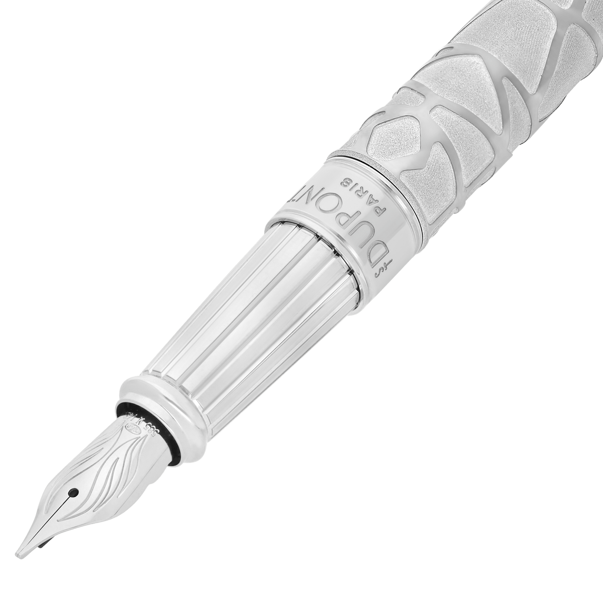 Line D Eternity Large fountain pen Orlinski Silver