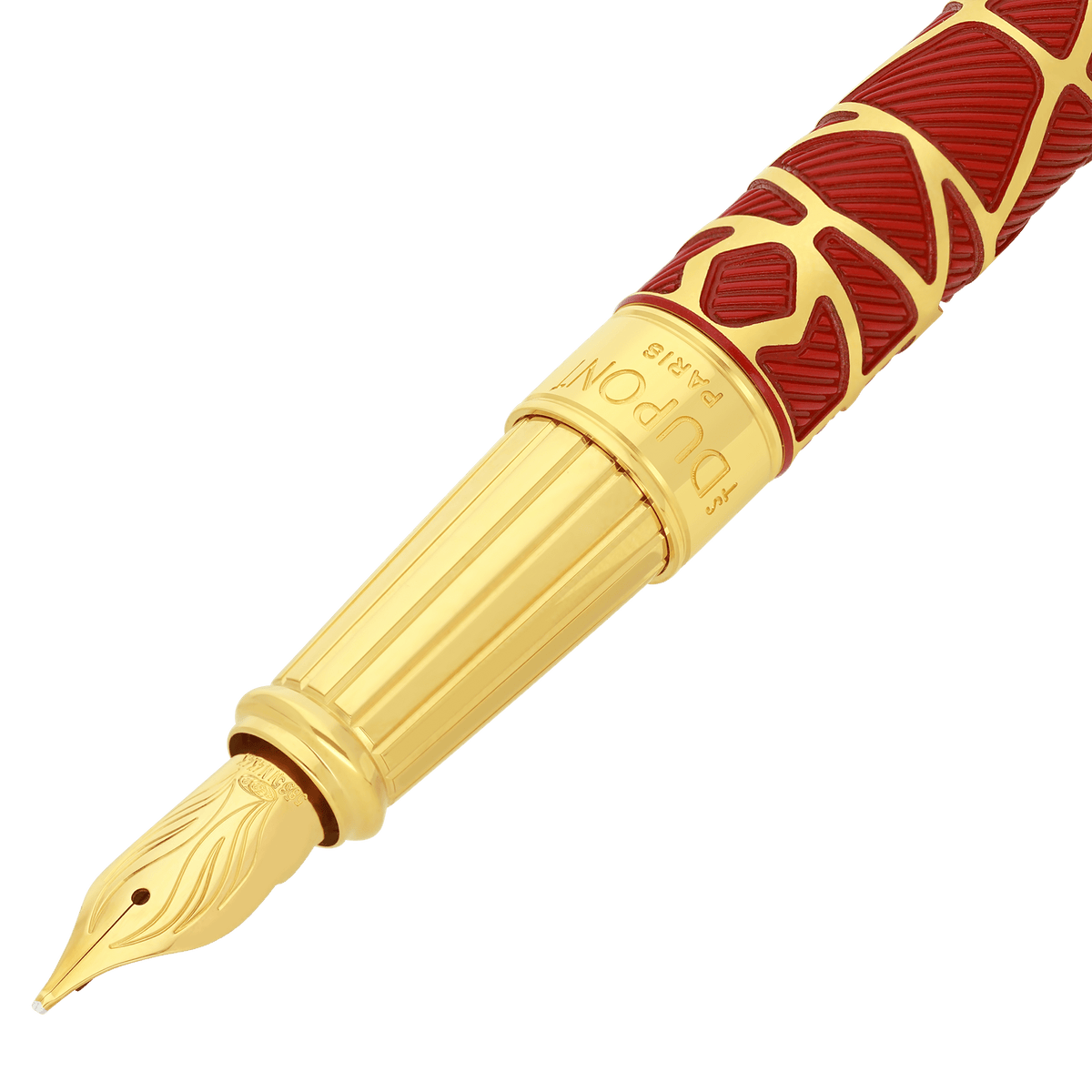 Line D Eternity Large fountain pen Orlinski Red