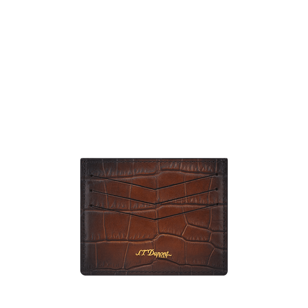 Atelier Card holder Brown