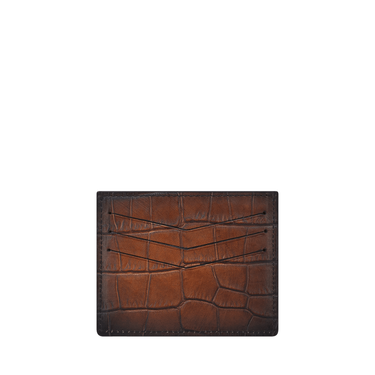 Atelier Card holder Brown